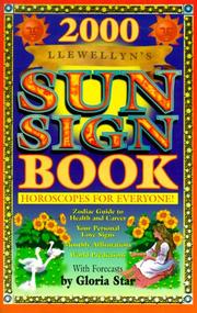 Cover of: 2000 Sun Sign Book (Llewellyn's Sun Sign Book)