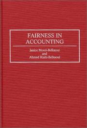 Fairness in accounting by Janice Monti-Belkaoui