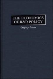 Cover of: economics of R&D policy | Gregory Tassey