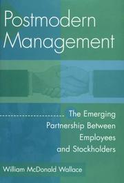 Cover of: Postmodern management by William McDonald Wallace