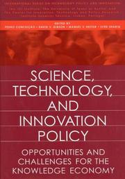 Cover of: Science, Technology, and Innovation Policy: Opportunities and Challenges for the Knowledge Economy (International Series on Technology Policy and Innovation)