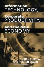 Cover of: Information Technology, Corporate Productivity, and the New Economy