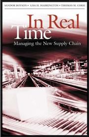 Cover of: In Real Time: Managing the New Supply Chain