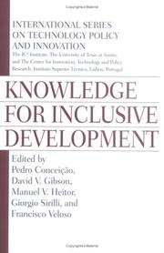 Cover of: Knowledge for Inclusive Development