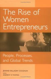 Cover of: The Rise of Women Entrepreneurs: People, Processes, and Global Trends