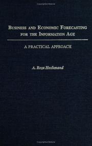 Cover of: Business and Economic Forecasting for the Information Age: A Practical Approach