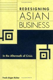 Cover of: Redesigning Asian Business by Frank-Jurgen Richter