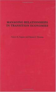 Cover of: Managing Relationships in Transition Economies