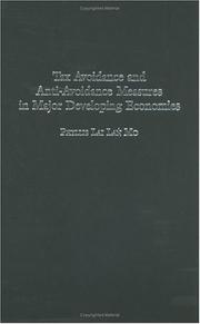 Cover of: Tax Avoidance and Anti-Avoidance Measures in Major Developing Economies