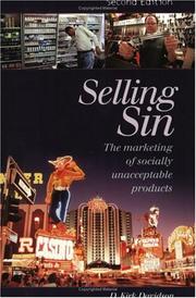 Cover of: Selling Sin by D. Kirk Davidson