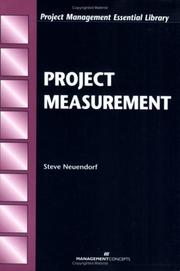 Cover of: Project Measurement (Labor and Social Change)