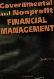 Cover of: Governmental and Nonprofit Financial Management