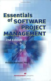 Cover of: Essentials of Software Project Management by Richard Bechtold
