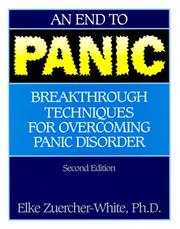 Cover of: An End to Panic by Elke Zuercher-White