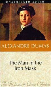 Cover of: The Man in the Iron Mask (Bookcassette(r) Edition) by Alexandre Dumas