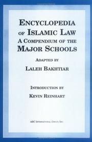 Cover of: Encyclopedia of Islamic law: a compendium of the views of the major schools
