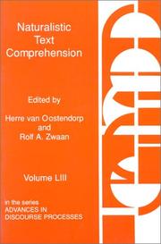 Cover of: Naturalistic text comprehension