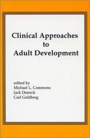 Cover of: Clinical approaches to adult development