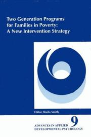 Cover of: Two Generation Programs for Families in Poverty: A New Intervention Strategy (Advances in Applied Developmental Psychology)