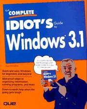 Cover of: Complete Idiot's Guide To Windows 3.1