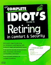 Cover of: The complete idiot's guide to a great retirement