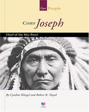 Cover of: Chief Joseph: Chief of the Nez Perce (Spirit of America Our People)