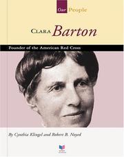 Cover of: Clara Barton: Founder of the American Red Cross (Spirit of America Our People)