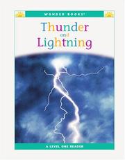 Cover of: Thunder and Lighting (Wonder Books Level 1-Weather)
