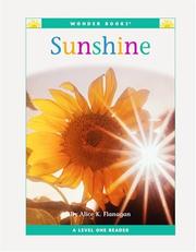 Cover of: Sunshine (Wonder Books Level 1-Weather) (Wonder Books Level 1-Weather)