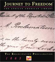 Cover of: The Emancipation Proclamation