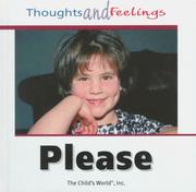 Cover of: Please (Thoughts and Feelings) by Ruth Shannon Odor