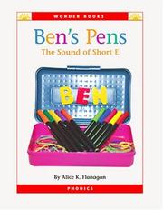 Cover of: Ben's Pens: The Sound of Short E (Wonder Books (Chanhassen, Minn.).)