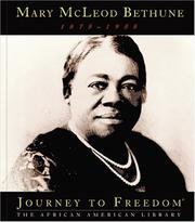 Cover of: Mary McLeod Bethune by Amy Robin Jones
