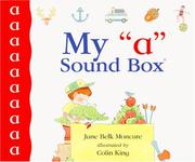 Cover of: My "a" sound box