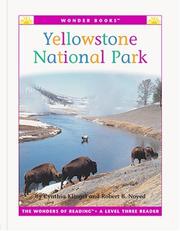 Cover of: Yellowstone National Park by Cynthia Fitterer Klingel, Cynthia Fitterer Klingel