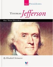 Cover of: Thomas Jefferson by Elizabeth Sirimarco