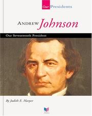 Cover of: Andrew Johnson: our seventeenth president