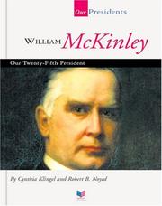 Cover of: William McKinley: our twenty-fifth president