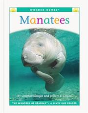 Cover of: Manatees (Wonder Books Level 1 Endangered Animals)