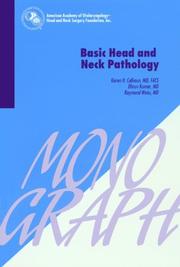 Cover of: Basic head and neck pathology