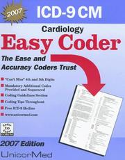 Cover of: ICD-9 Cm Easy Coder Cardiology 2007 (Easy Coder)