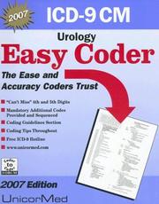 Cover of: Easy Coder Urology 2007 (Easy Coder)