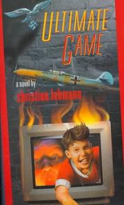 Cover of: Ultimate game: a novel