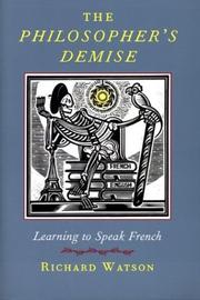 Cover of: The Philosopher's Demise: Learning French