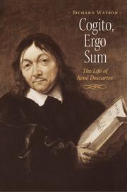 Cover of: Cogito, Ergo Sum: The Life of Rene Descartes