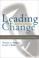 Cover of: Leading Transformational Change