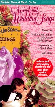 Cover of: Wonderful Wedding Songs (The Life, Times, & Music)