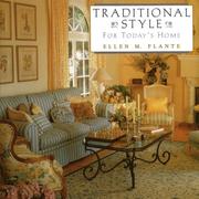 Cover of: Traditional style for today's home