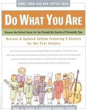 Cover of: Do what you are by Paul D. Tieger