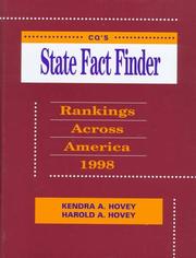 Cover of: Cq's State Fact Finder 1998: Rankings Across America (Cq's State Fact Finder)